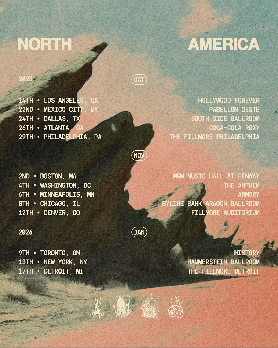 Halsey Back to Badlands Tour Poster 2025–2026